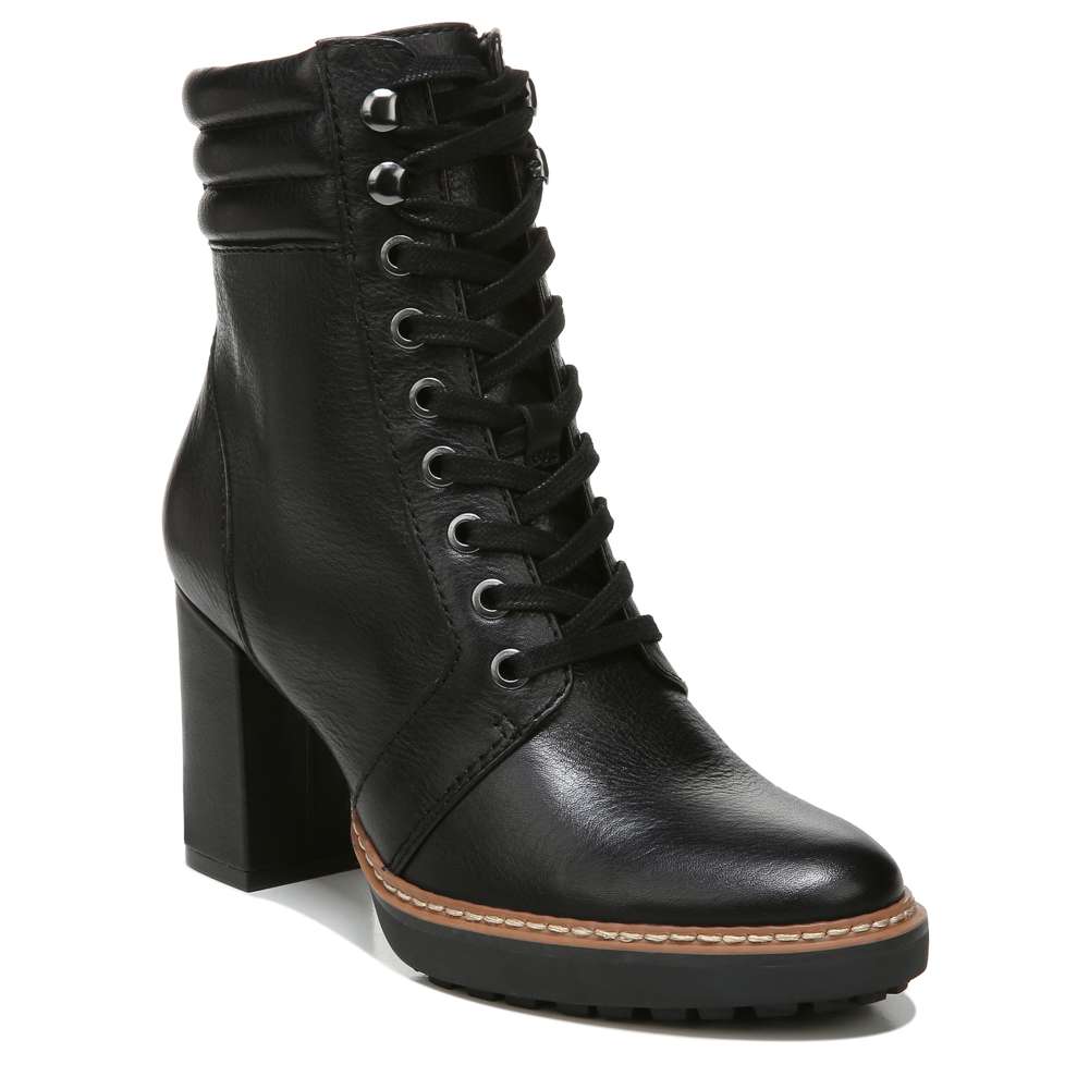 Callie Bootie - Black Leather