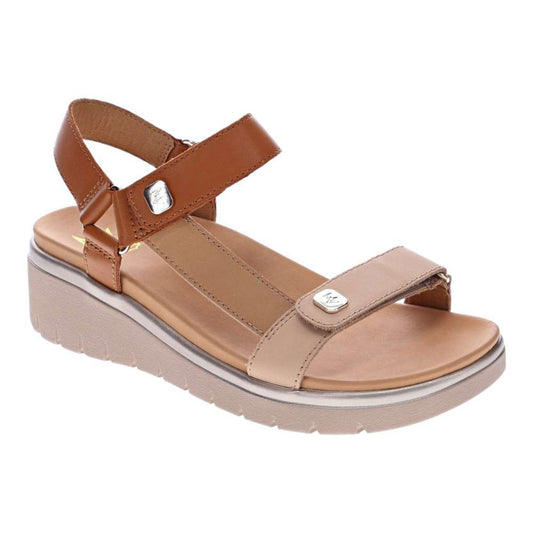 Candice Sandal - Tan Multi