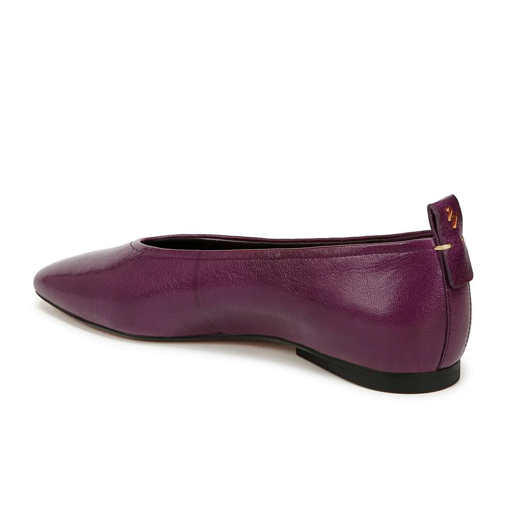 Carla Flat - Deep Plum Purple