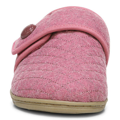 Carlin Mule Slipper - Rhubarb