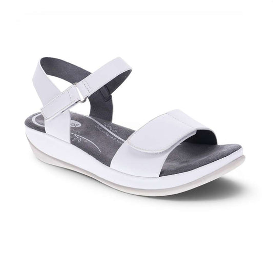 Carly Sandal - White