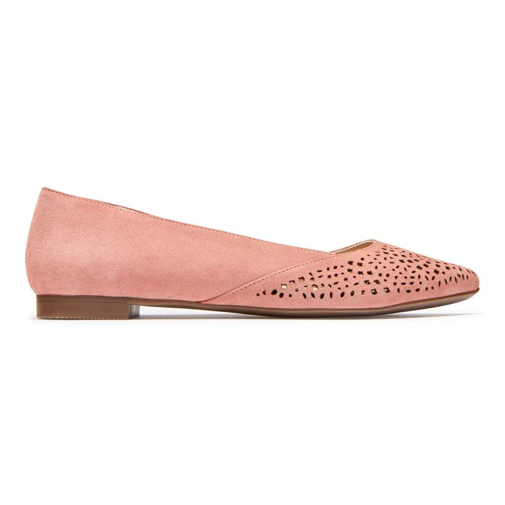 Carmela Flat - Dusty Pink