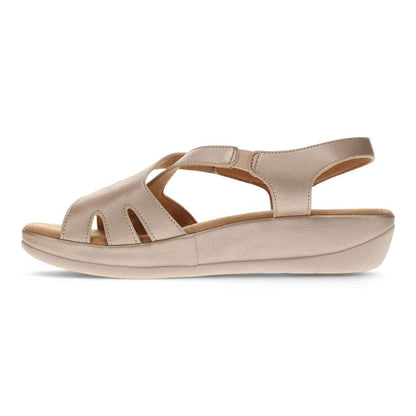 Casey Adjustable Sandal - Soft Gold