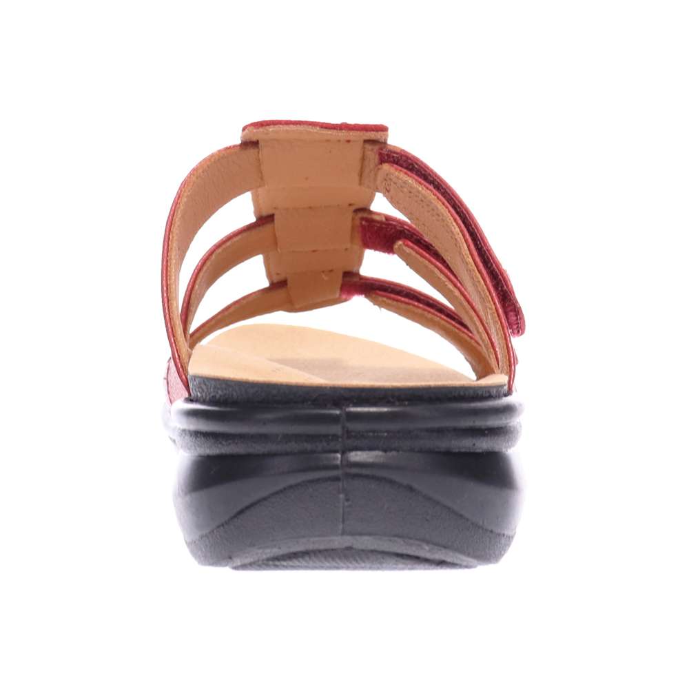 Catalina Slide - Ruby Metallic