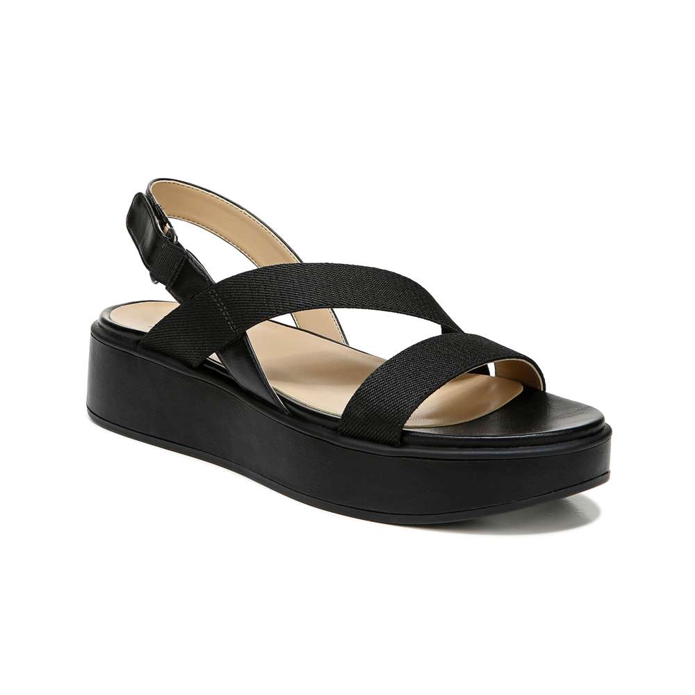 Charlize 2 Platform Sandal - Black