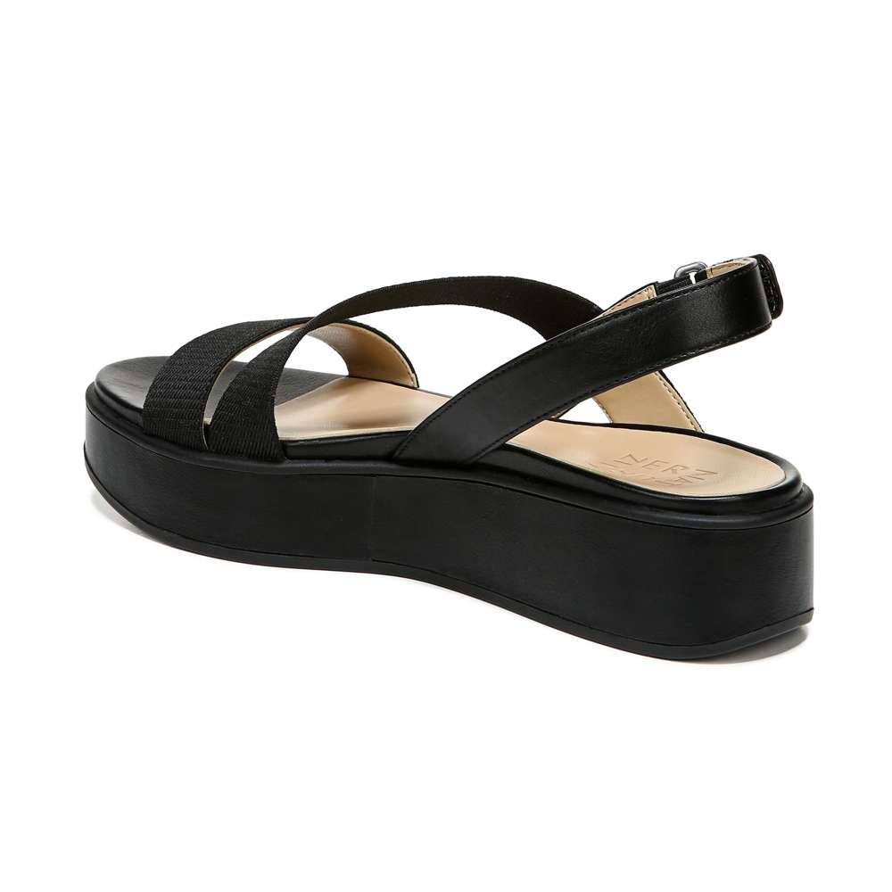Charlize 2 Platform Sandal - Black