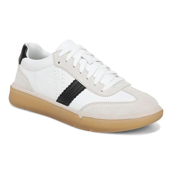 Vionic City Walk Casual Sneaker in black and white