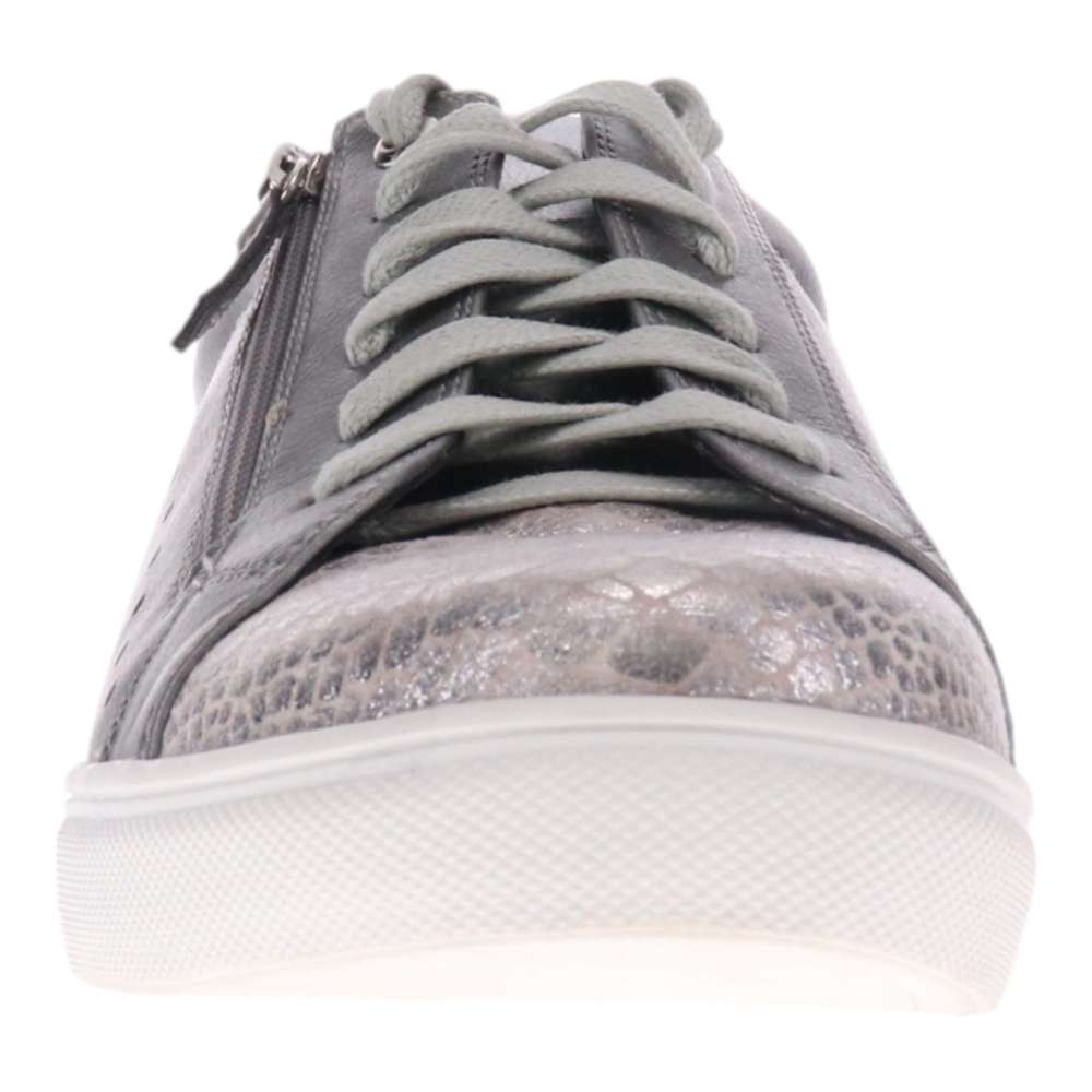 Cleo Zip Casual Sneaker - Pewter
