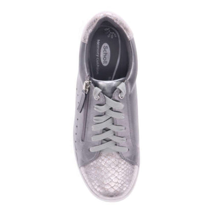 Cleo Zip Casual Sneaker - Pewter