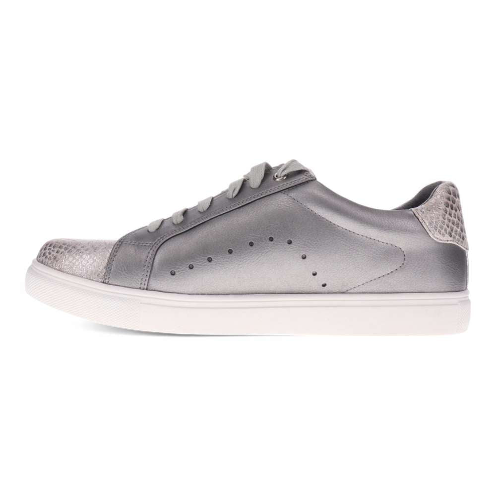 Cleo Zip Casual Sneaker - Pewter