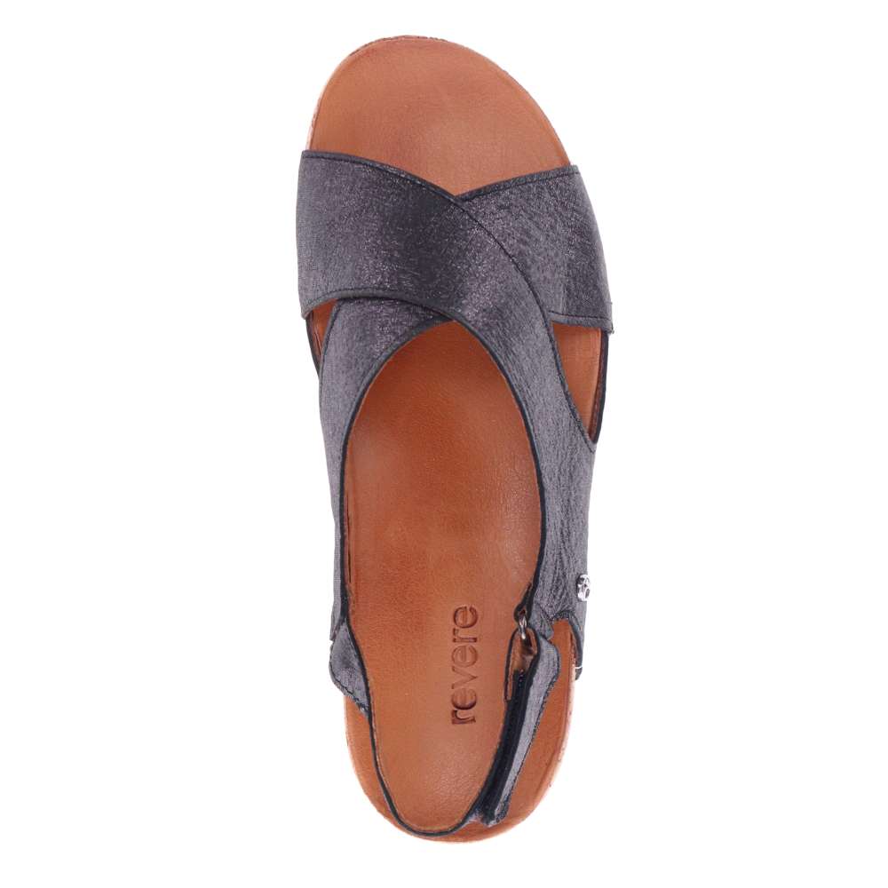 Cottesloe Slingback Sandal - Black Linen