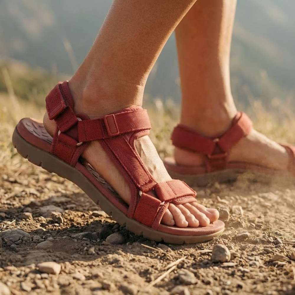 Discovery Back Strap Sandal - Terracotta