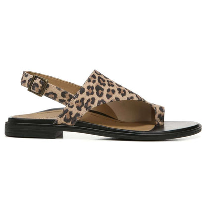 Ella Sandal - Toffee Leopard