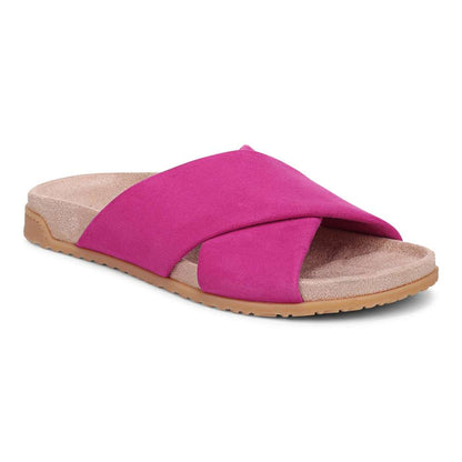 Etna Slide Sandal - Pink Rose