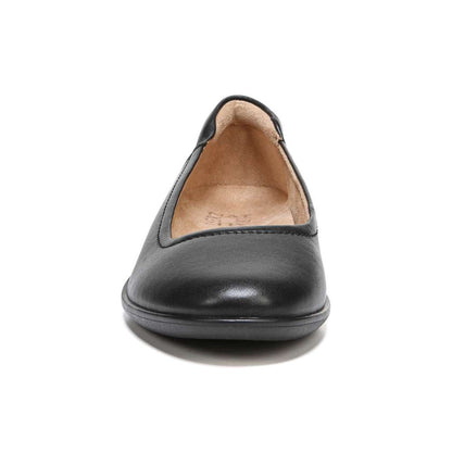 Flexy Flat - Black Leather