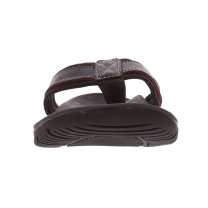 Focus Men's Active Toe Post Sandal - Brown