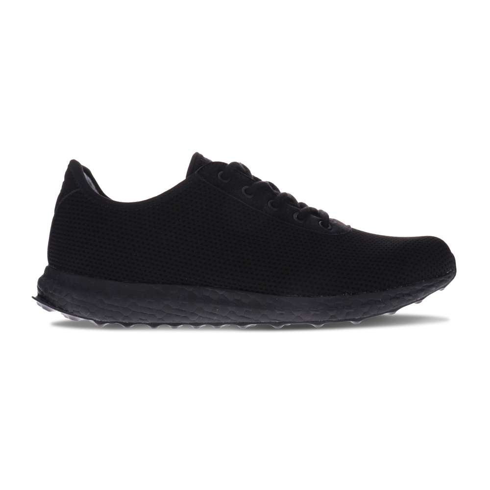 Freddie Lace-Up Casual Sneaker - Black