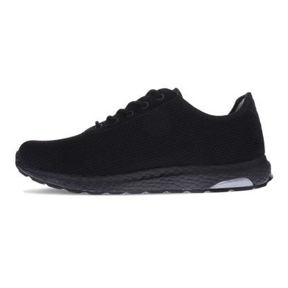 Freddie Lace-Up Casual Sneaker - Black