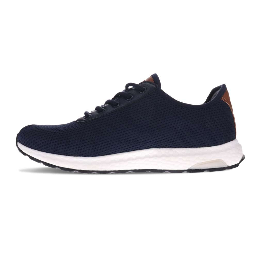 Freddie Lace-Up Casual Sneaker - Navy