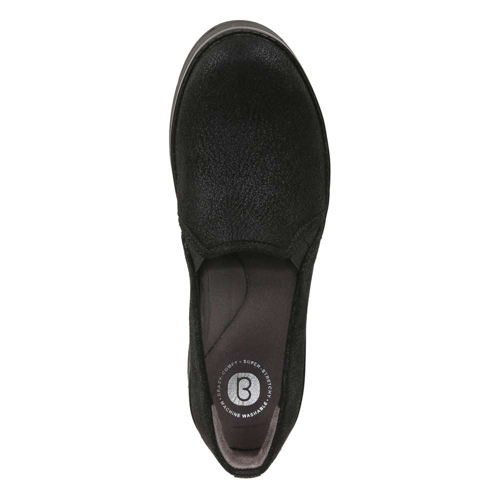 Free Spirit Platform Slip-On - Black Crackle