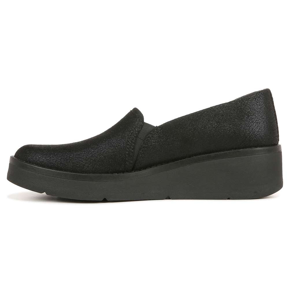 Free Spirit Platform Slip-On - Black Crackle