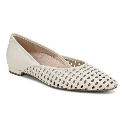 Gracia Woven Flat - Ivory