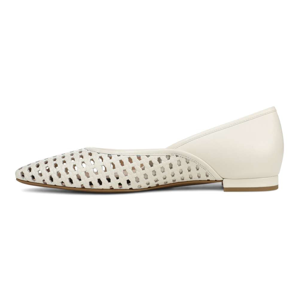 Gracia Woven Flat - Ivory