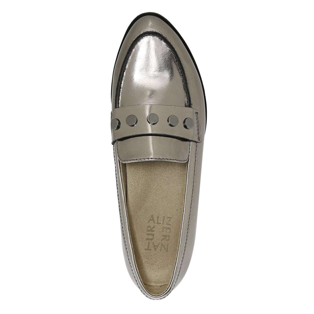 Gaia Slip-On Loafer - Pewter