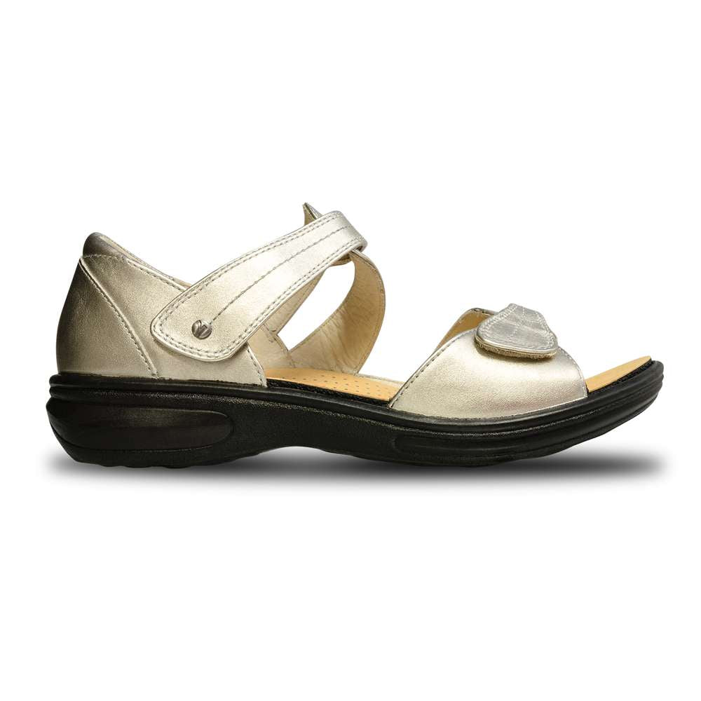 Geneva Sandal - Pewter