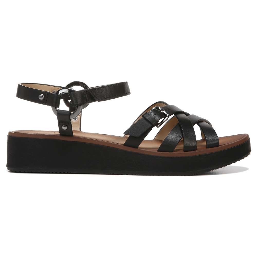 Georgette Sandal - Black
