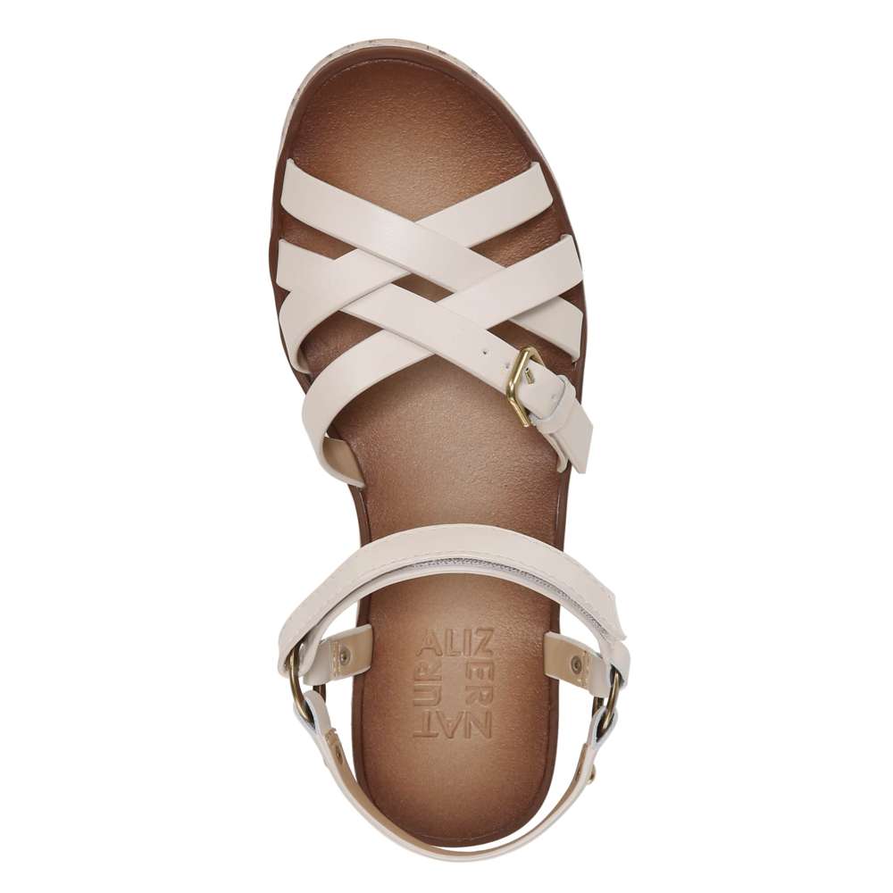 Georgette Sandal - Porcelain