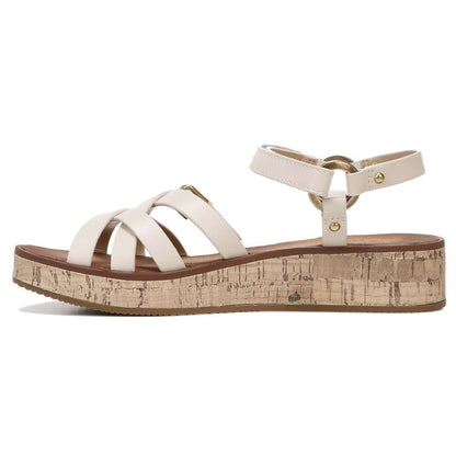 Georgette Sandal - Porcelain