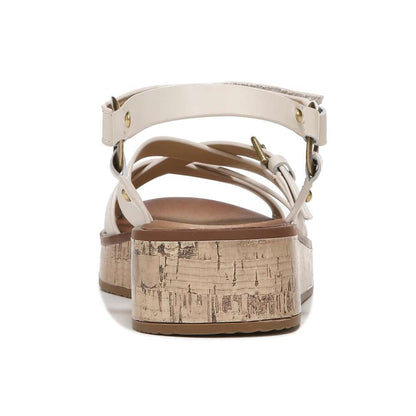 Georgette Sandal - Porcelain