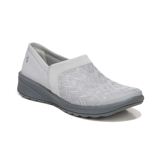 Gia Slip-On Casual Sneaker - Grey Knit