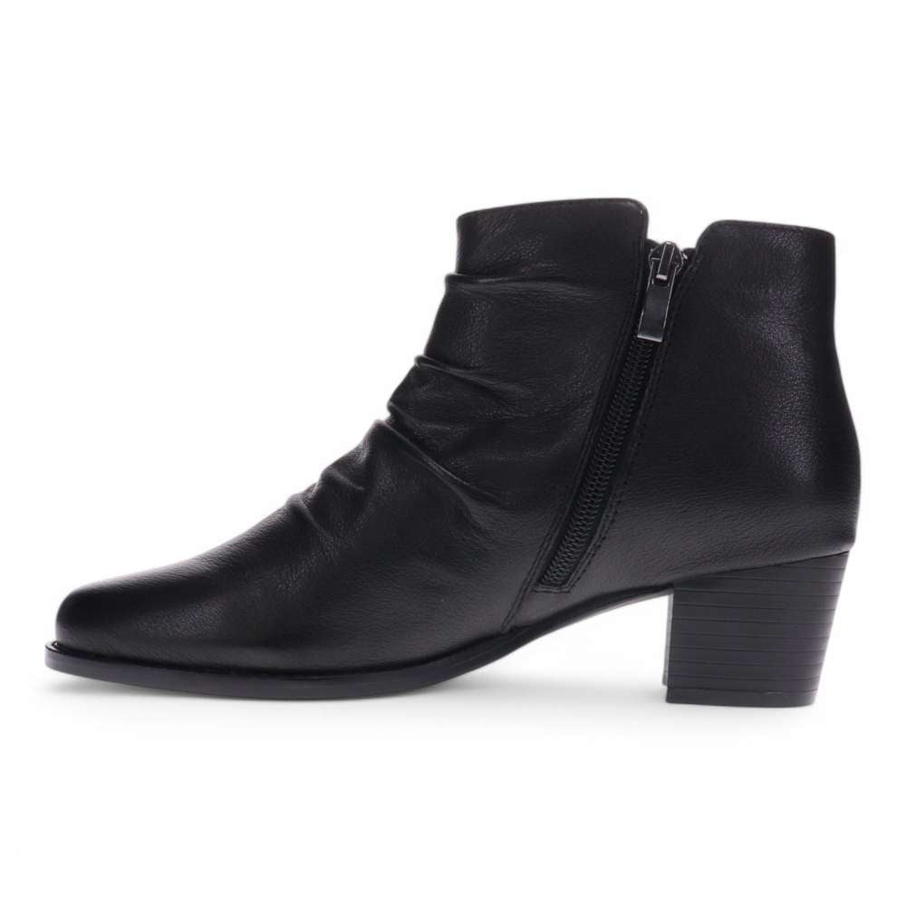Haley Heeled Boot - Black