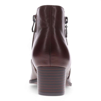 Haley Heeled Boot - Chocolate
