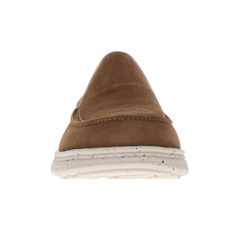 Harbour Suede Slip On - Olive