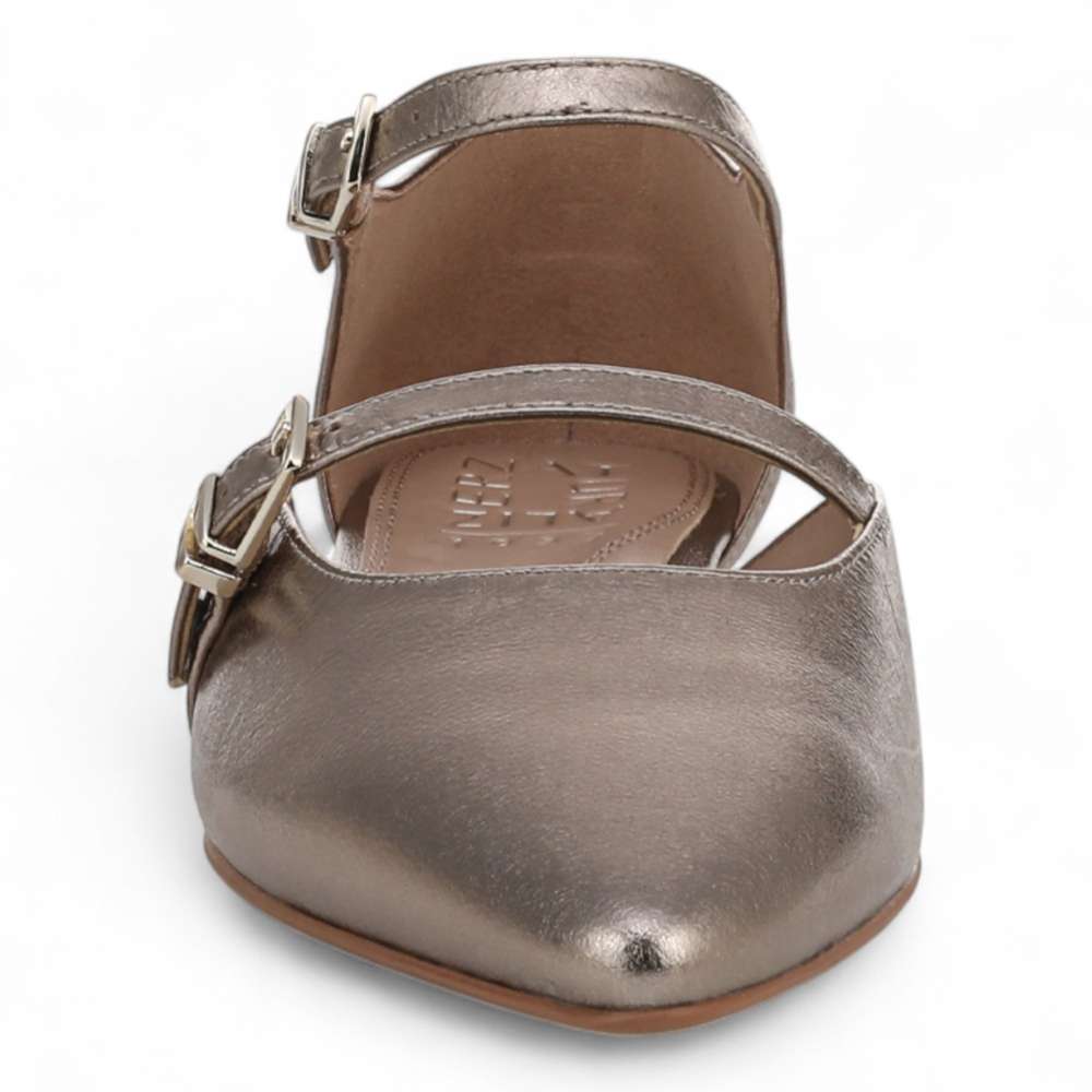 Harmony Mary-Jane Flat - Pewter