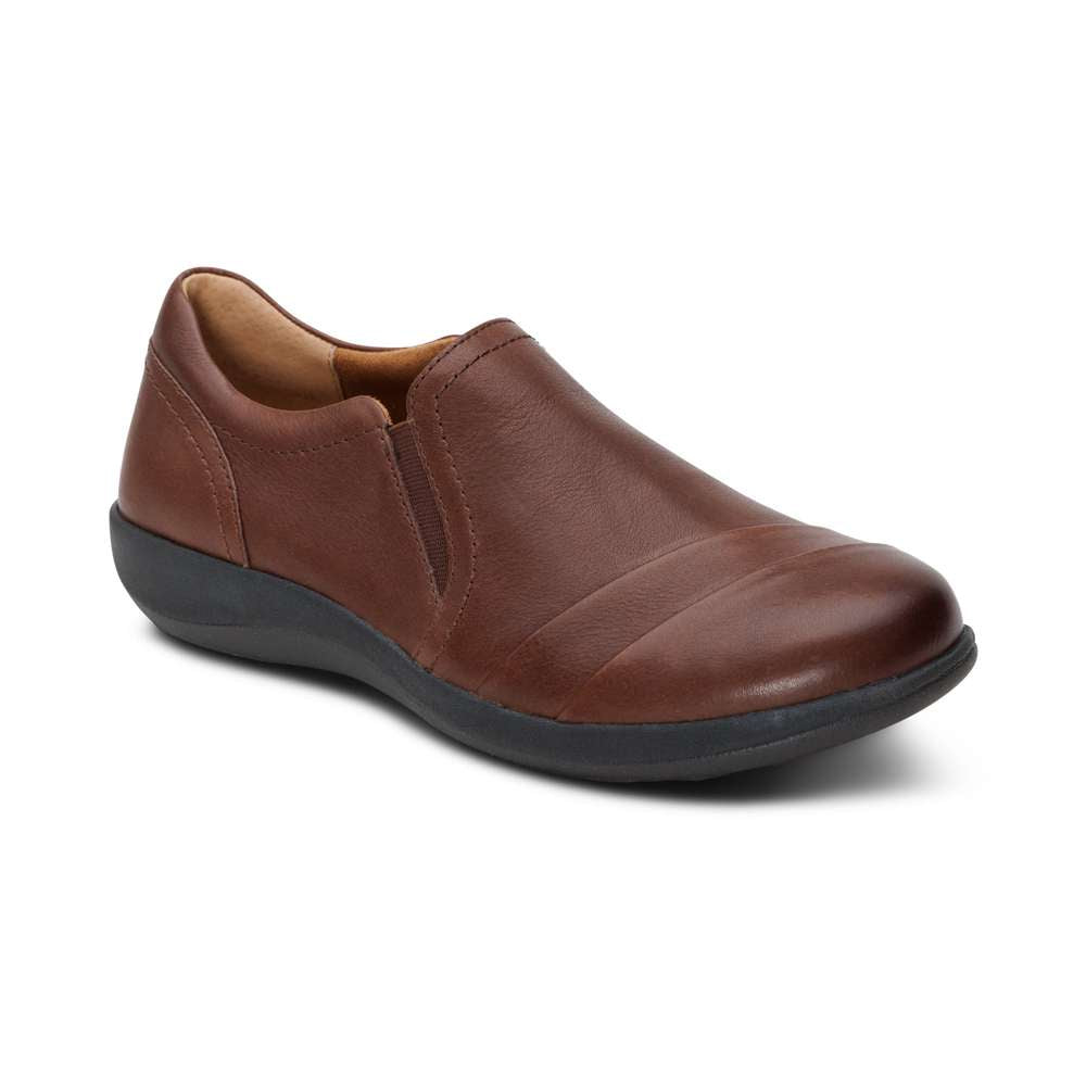 Helena Slip-On Sneaker - Brown