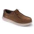 Hipster Suede Slip On - Olive