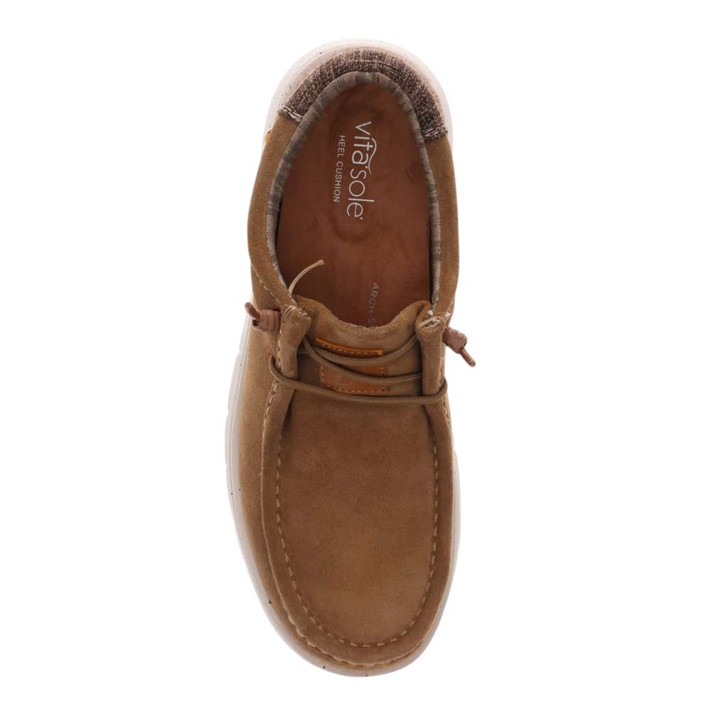 Hipster Suede Slip On - Olive