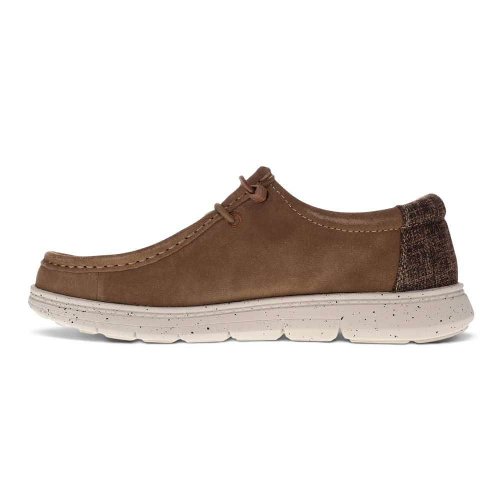Hipster Suede Slip On - Olive