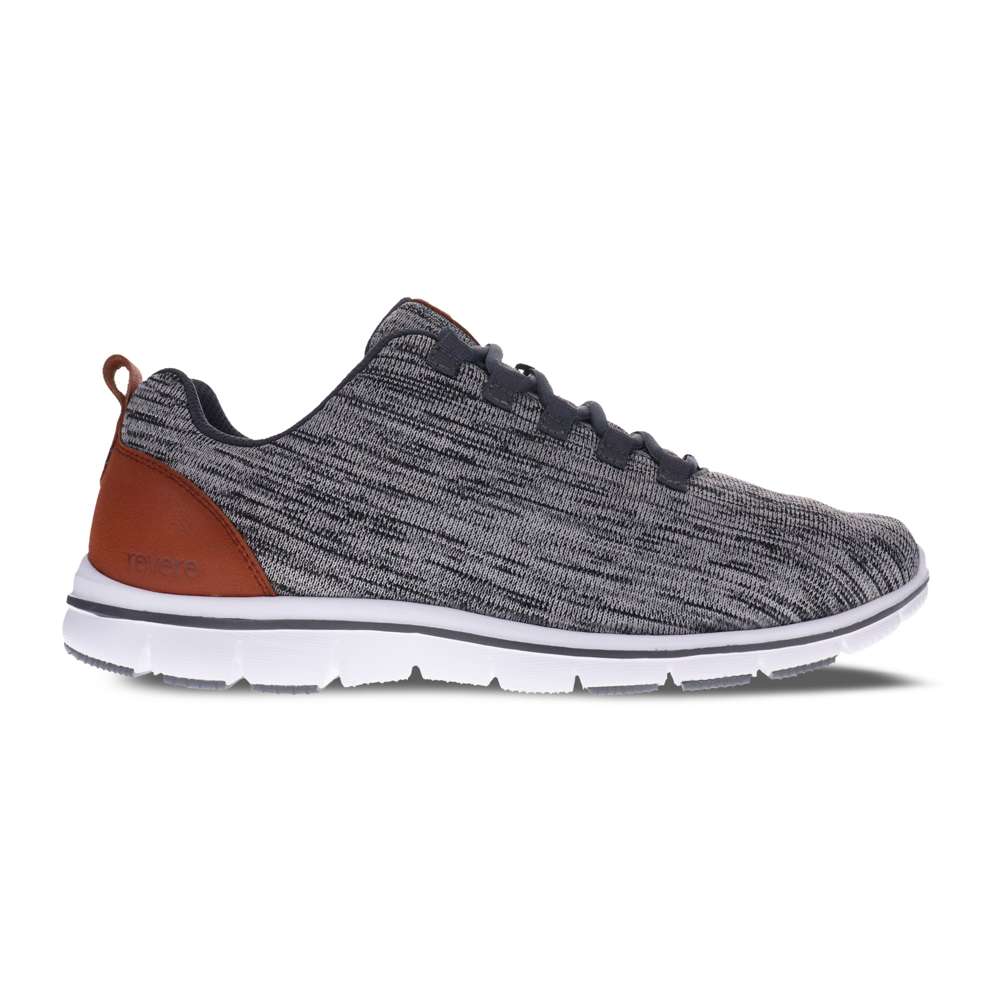 Hudson Lace-Up Sneaker - Grey Marle