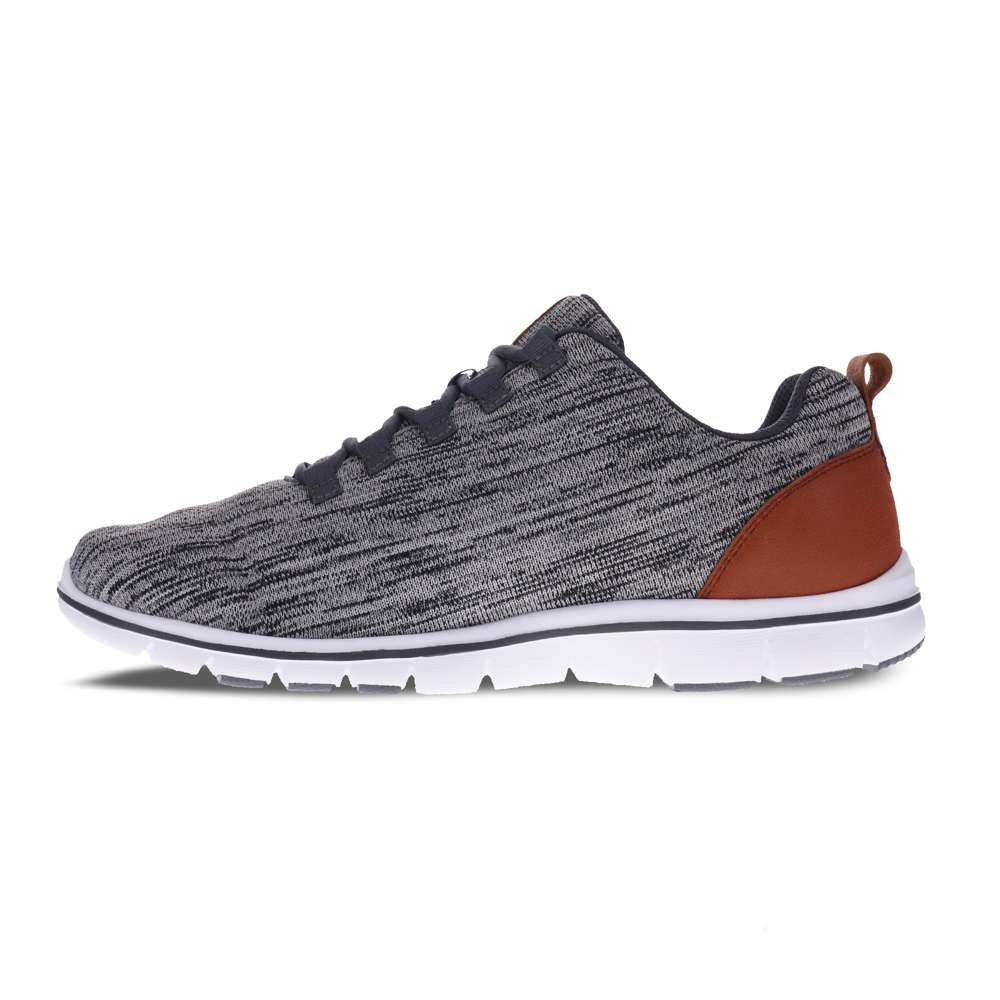 Hudson Lace-Up Sneaker - Grey Marle
