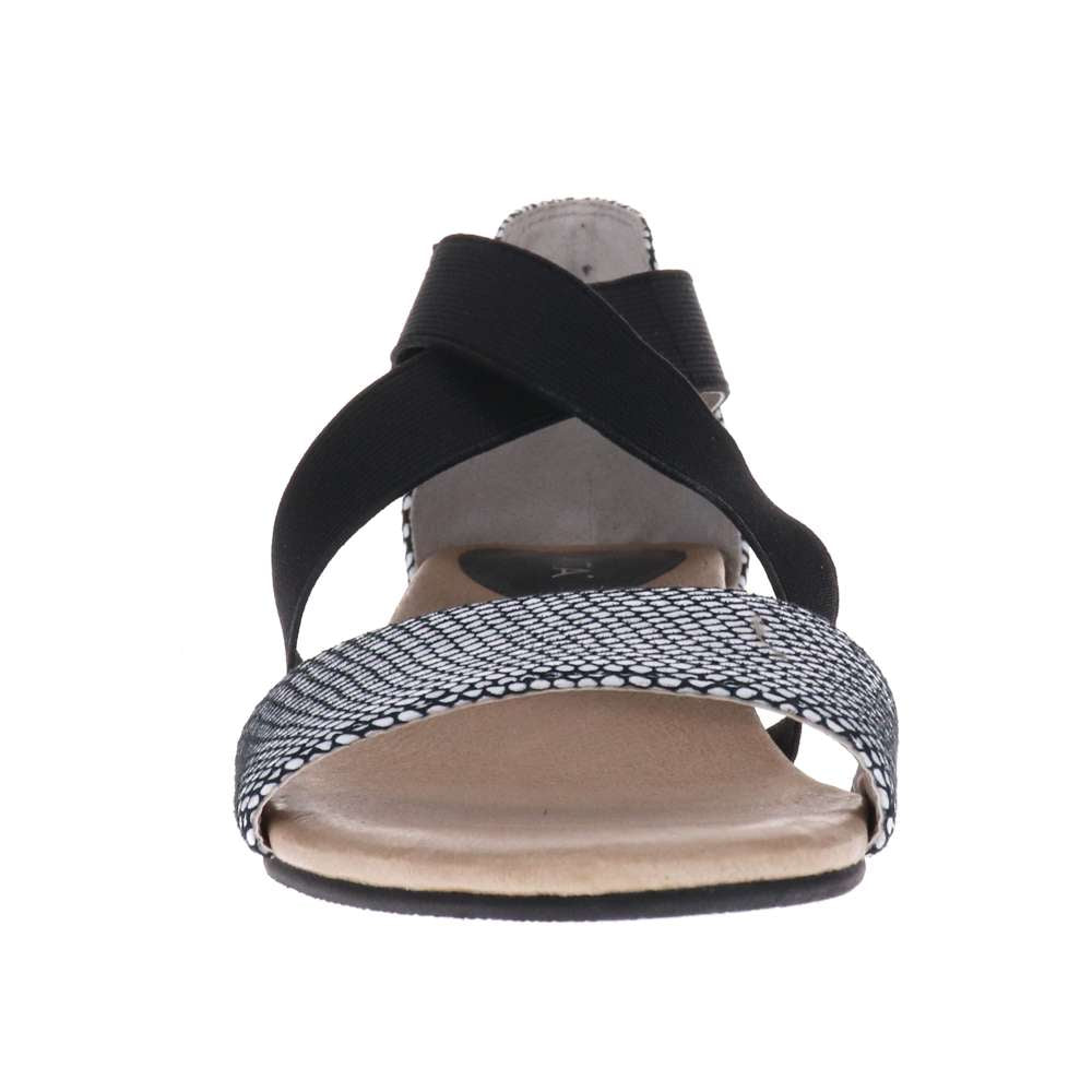 Hydro Wedge Sandal - Black/White