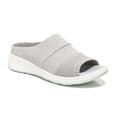 Iconic Slide - Oyster/Silver Smoke