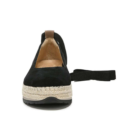 Impress Espadrille Flat - Black