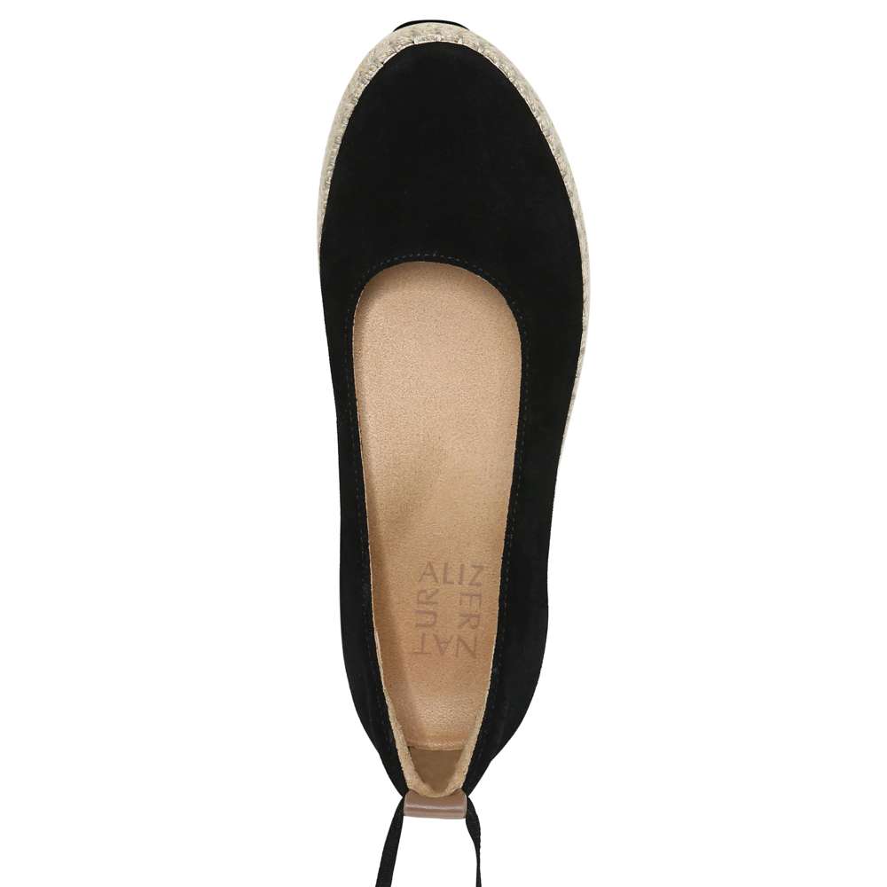 Impress Espadrille Flat - Black