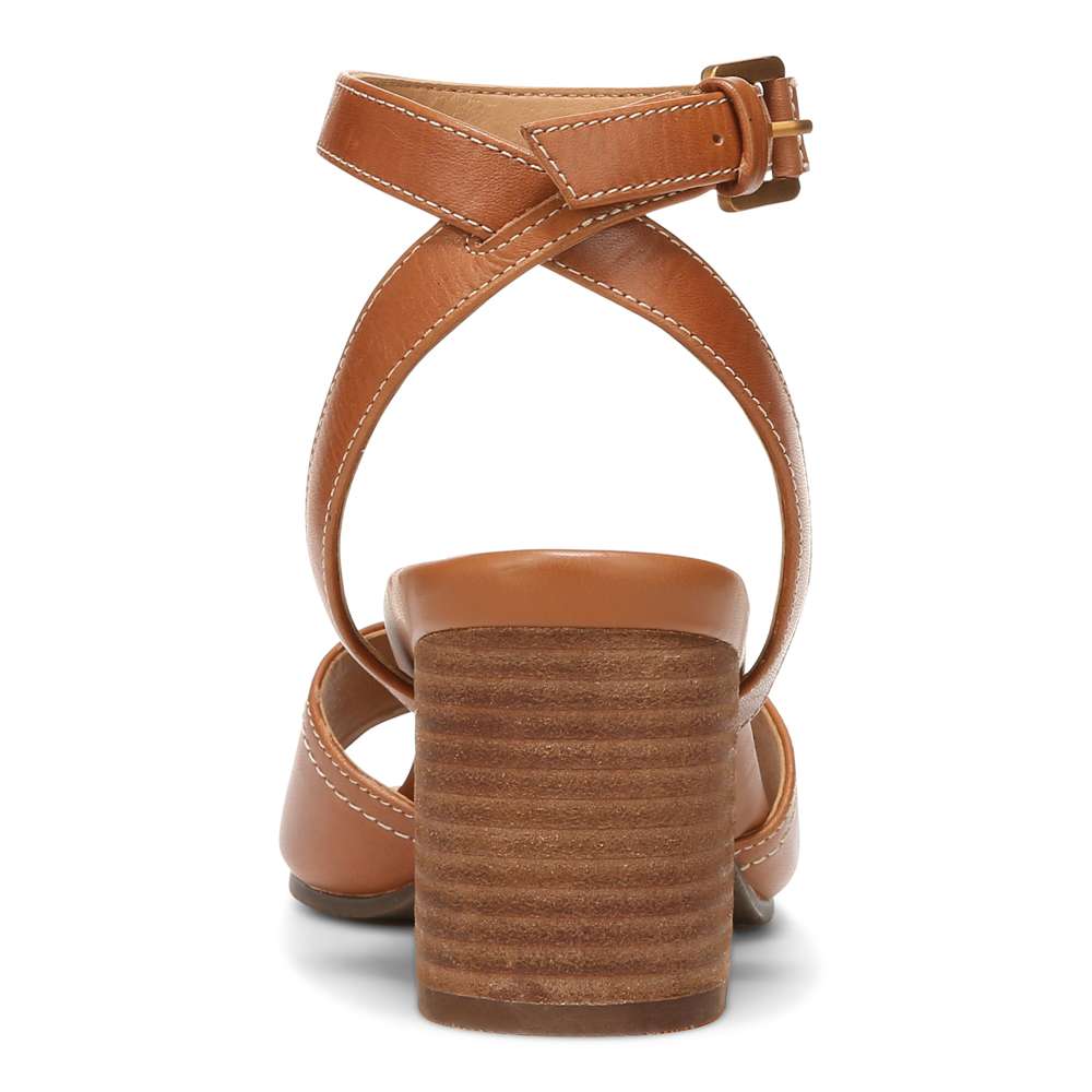 Isadora Heeled Sandal - Tan