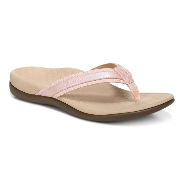 Vionic Islander Toe Post Sandal in pale blush
